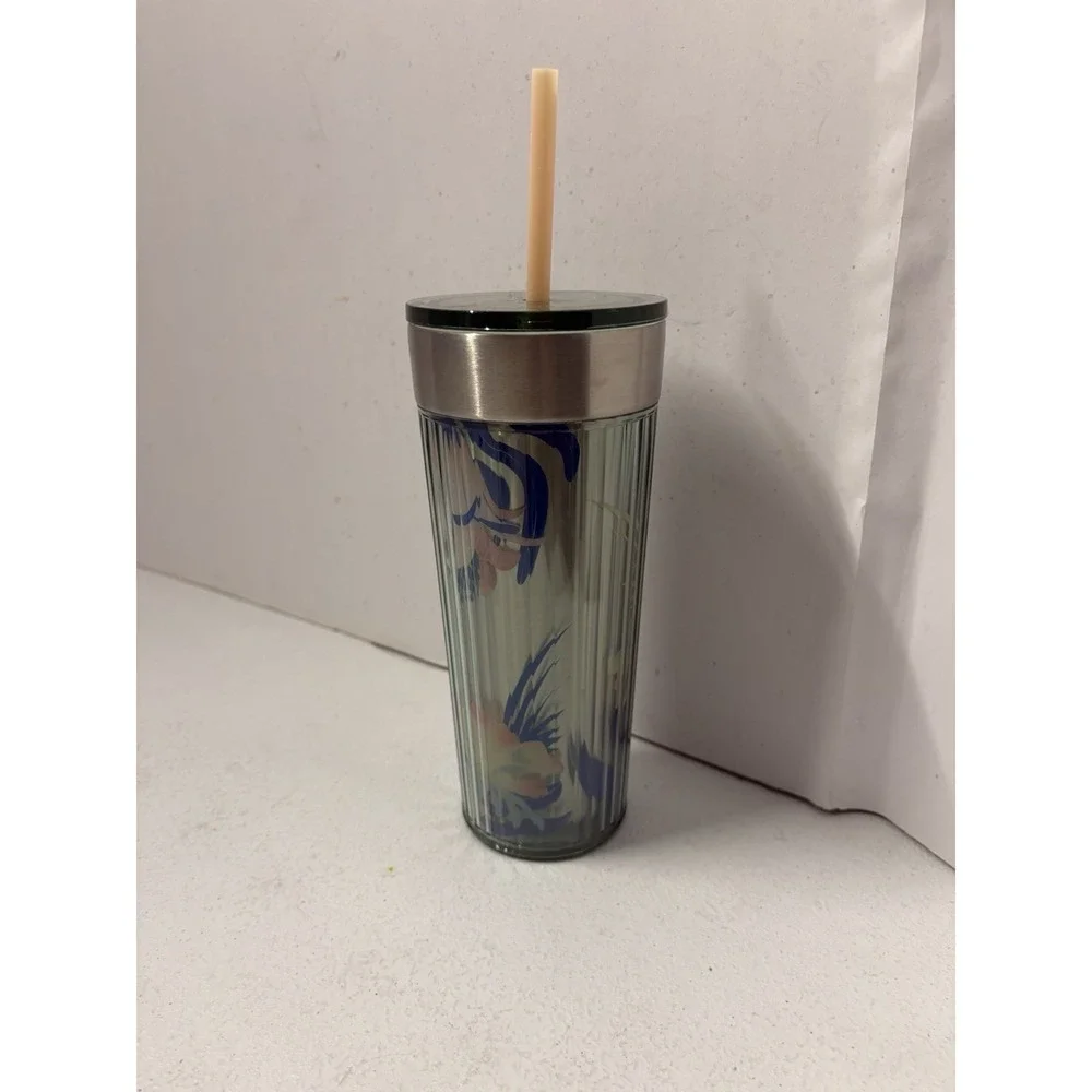 Starbucks Tumbler, 16oz, Summer 2023, Layered Grandoise Garden‎ Stainless Steel